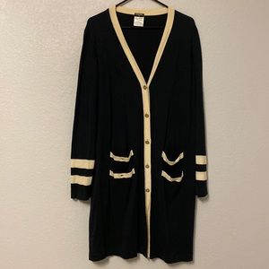Chanel Vintage Long Cardigan Sweater - 44